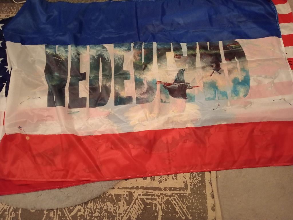 Vlaggen Milaan, Barcelona, Amerika, NL, SA, Ophalen of Verzenden