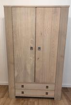 Grenen houten kledinkast met lades, Huis en Inrichting, Kasten | Kledingkasten, Ophalen, 100 tot 150 cm, Zo goed als nieuw, 150 tot 200 cm