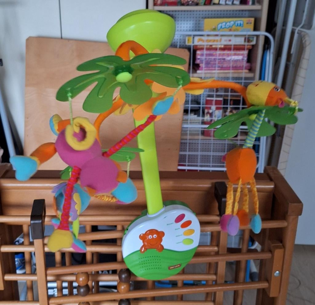 Tiny Love Mobiel met muziek, Kinderen en Baby's, Speelgoed | Babyspeelgoed, Ophalen of Verzenden, Gebruikt, Mobiel, Met licht