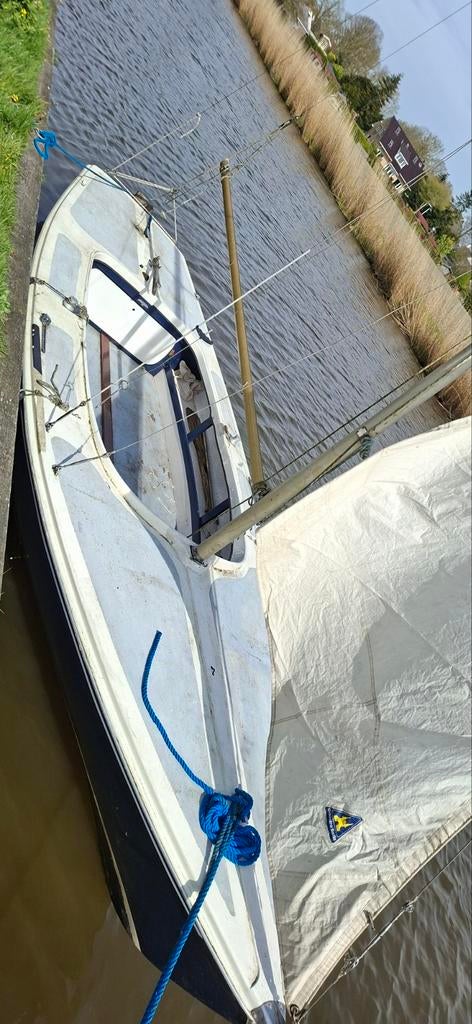 6 meter zeilbootje, Ophalen, Gebruikt