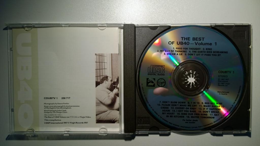 UB40 - The Best Of UB40 Volume 1, Ophalen of Verzenden, Zo goed als nieuw