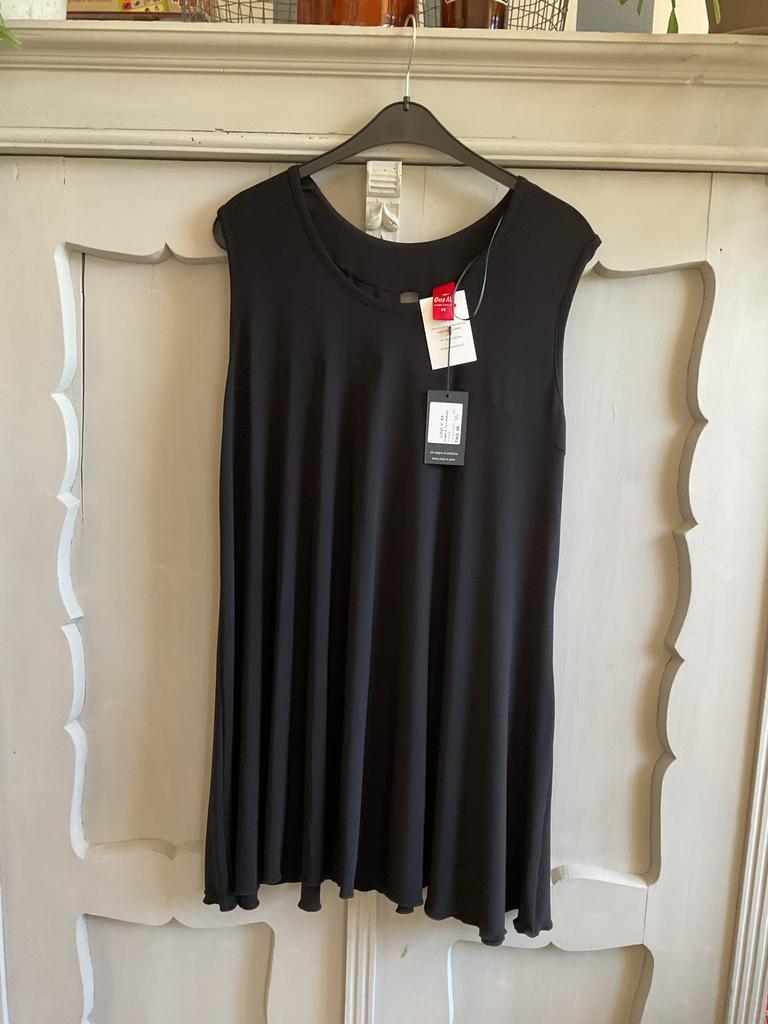 Zwarte mouwloze top Only M maat 46 - Nieuw met kaartje, Kleding | Dames, Tops, Zwart, Maat 46/48 (XL) of groter, Nieuw, Ophalen of Verzenden