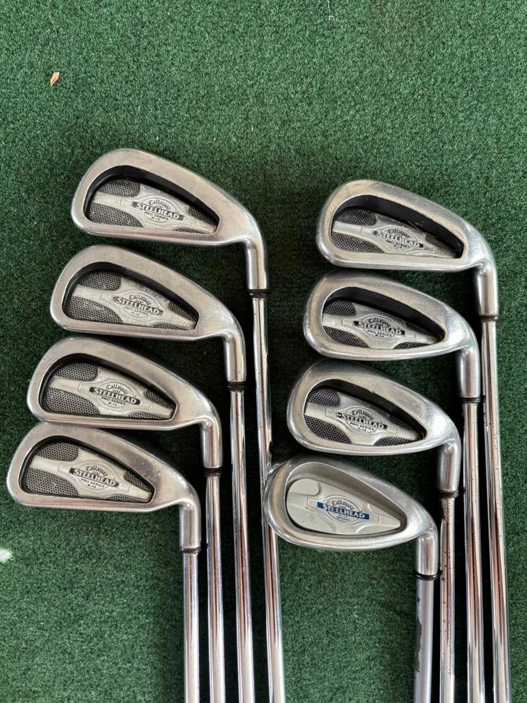 Callaway Steelhead X-14 Ijzerset | 3/9, SW | R Flex, Sport en Fitness, Set, Callaway, Ophalen of Verzenden, Callaway