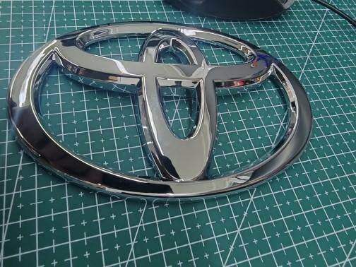 Nieuw embleem achterklep toyota aygo 2005 2026, Ophalen of Verzenden, Nieuw