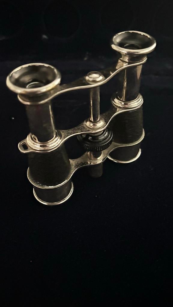 Vintage Opera Glasses  - Compact en Stijlvol, Verzilverrd, Ophalen of Verzenden, Zo goed als nieuw, Met hoes of tas, Dakkant (recht)