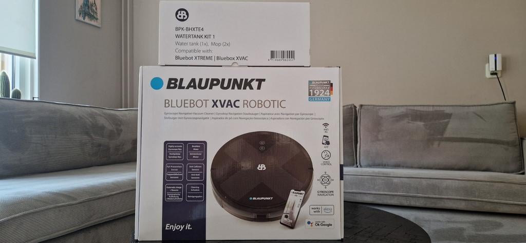 Blaupunkt Bluebot XVAC Robotstofzuiger met Watertank, Ophalen of Verzenden