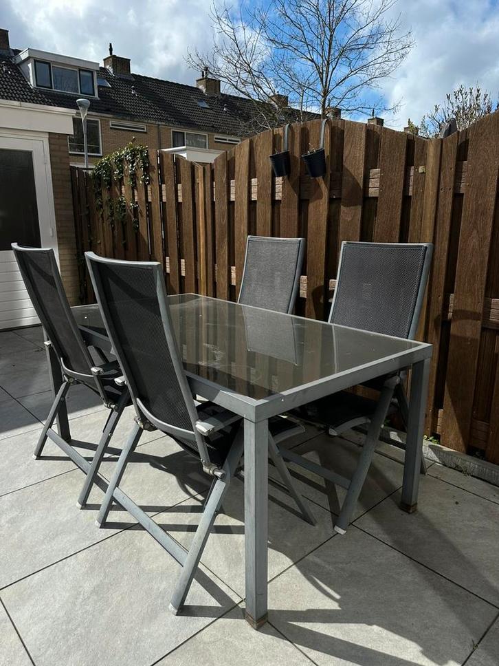 Tuinset inclusief kussenbox, Tuin en Terras, Tuinsets en Loungesets, Gebruikt, Ophalen