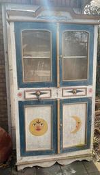 Handgeschilderde kast opknapper, Huis en Inrichting, Kasten | Vitrinekasten, Ophalen, Gebruikt, 25 tot 50 cm, 50 tot 100 cm