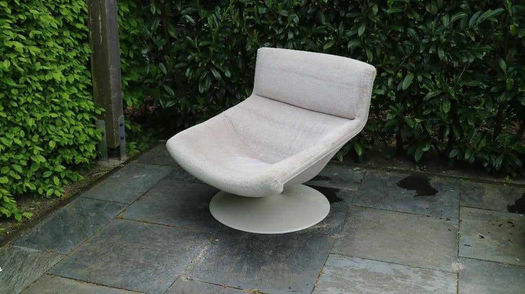 Artifort F520 design fauteuil., Huis en Inrichting, Fauteuils, Gebruikt, 75 tot 100 cm, Ophalen of Verzenden, Design fauteuil