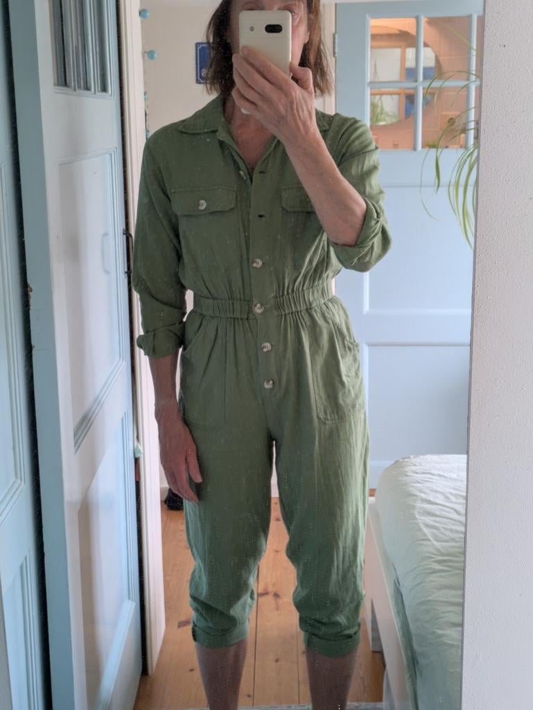 Superleuke jumpsuit xs, Kleding | Dames, Jumpsuits, Ophalen of Verzenden, Zo goed als nieuw, Maat 34 (XS) of kleiner, Groen