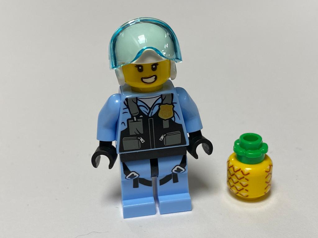 Lego nieuwe Minifiguur cty1208 Rooky Partnur, Jet Piloot, City, Lego, Nieuw, Ophalen of Verzenden