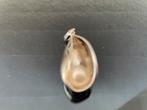 Zilveren hanger met echte parel, Ophalen of Verzenden, Zo goed als nieuw, Zilver