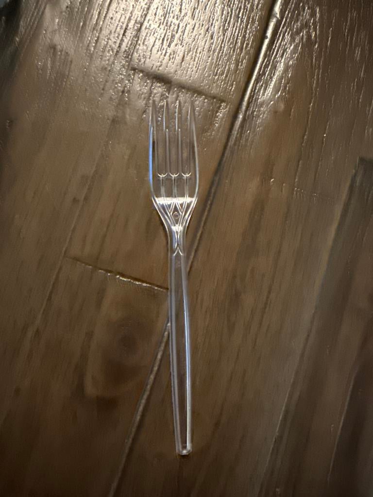 Plastic vorkje van Ali's Turkse Pizza, Kunststof, Nieuw, Ophalen of Verzenden, Vaatwasserbestendig