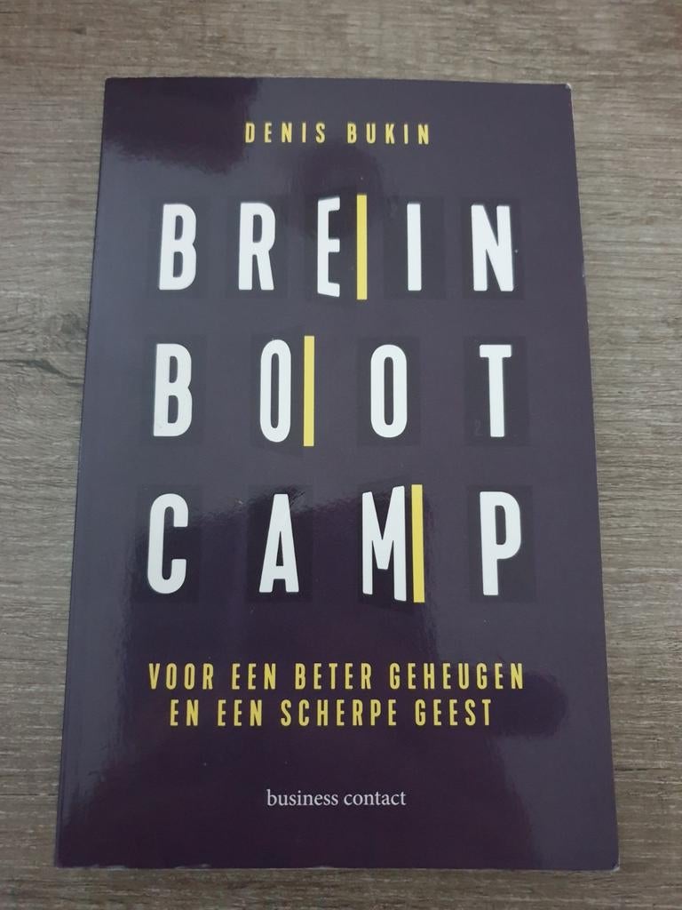 Brein Bootcamp: Verbeter je geheugen en scherp je geest, Ophalen of Verzenden, Gelezen