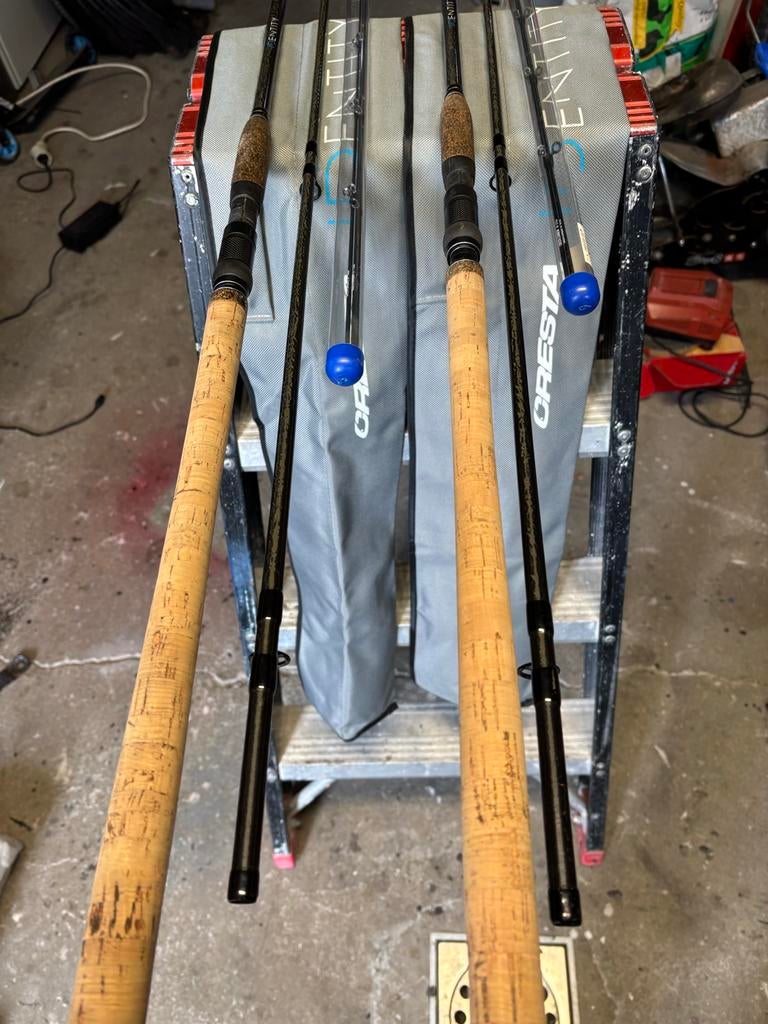 Cresta Identity Accelerate Feeder 12'6" (60gr - 375cm), Ophalen of Verzenden, Zo goed als nieuw, Werphengel