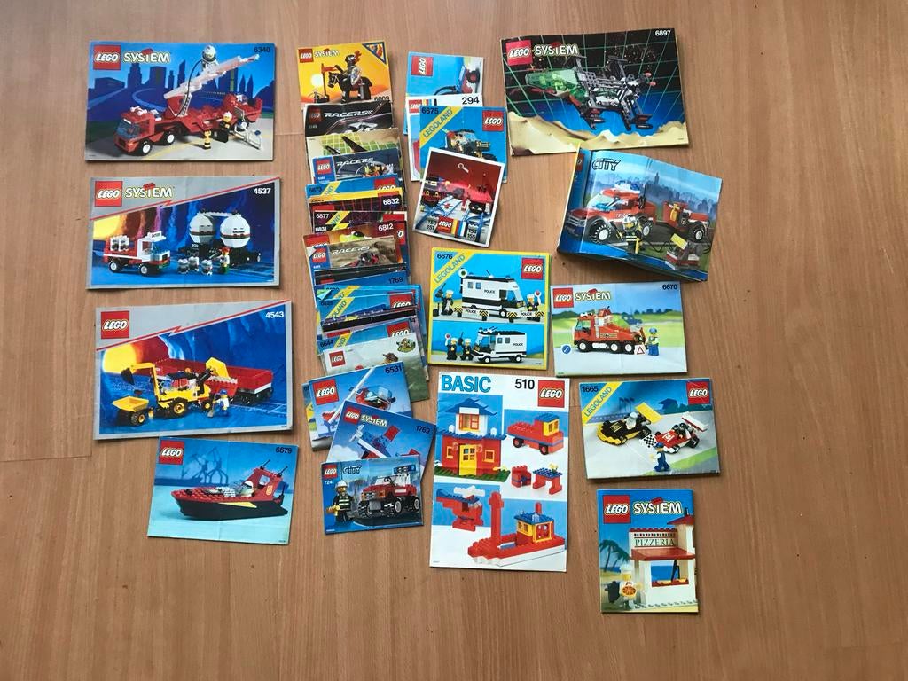22.5 kg ongesorteerd LEGO jaren '70, '80, '90 + boekjes, Kinderen en Baby's, Speelgoed | Duplo en Lego, Gebruikt, Overige thema's