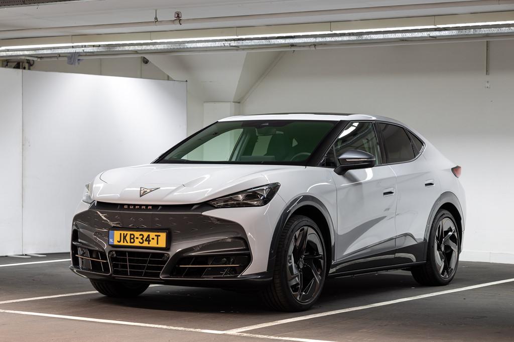 CUPRA Tavascan Adrenaline 82 kWh, Automaat, Gebruikt, Alcantara, Wit