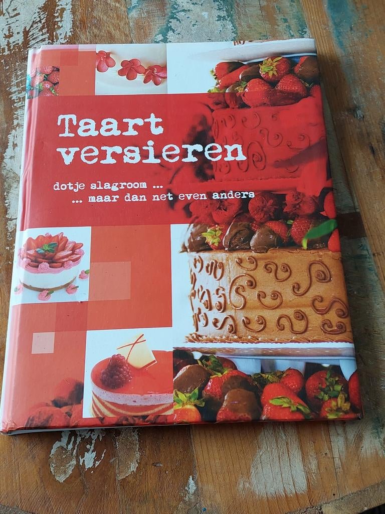 Taart versieren kookboek, Ophalen of Verzenden