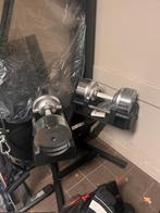 Verstelbare Dumbbells braingain 32,5kg, Ophalen of Verzenden, Nieuw, Armen, Dumbbell