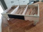 Kweekrek/decoratierek hout, Ophalen, Kweekbak