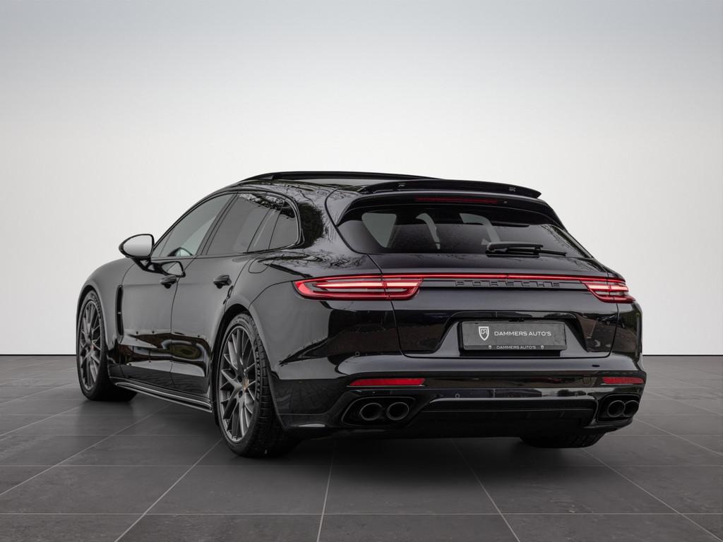 Porsche Panamera Sport Turismo 4.0 Turbo S E-Hybrid 680pk Pa, Auto's, Porsche, Automaat, Gebruikt, Zwart, Vierwielaandrijving