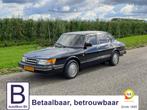 Saab 900 2.0i Automaat /Collectors item/ (bj 1988), Auto's, Stof, Climate control, Blauw, Grijs