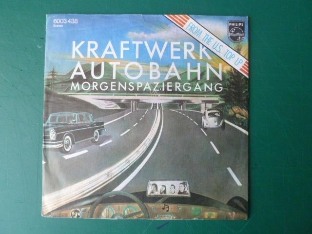 Kraftwerk  single  Autobahn, Gebruikt, Verzenden, 7 inch, Single