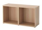 IKEA Besta Berken 120x60x40 en gratis 2 basiselement, Ophalen, Gebruikt