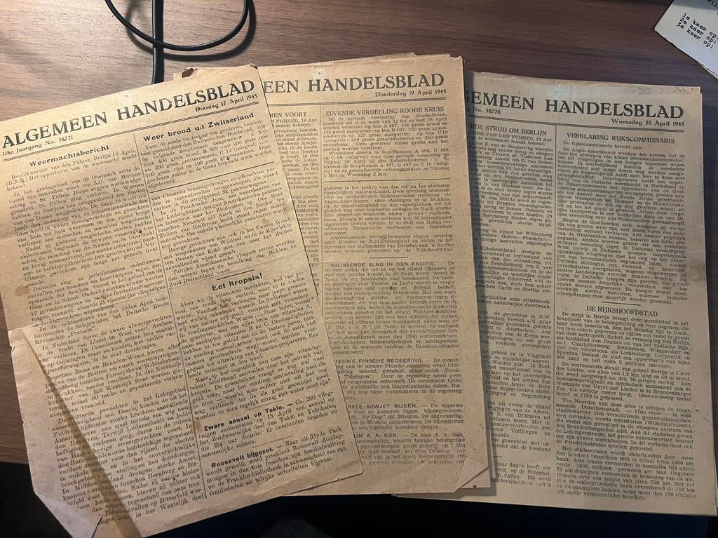 Algemeen Handelsblad, Verzamelen, Ophalen of Verzenden, 1920 tot 1940, Nederland, Krant