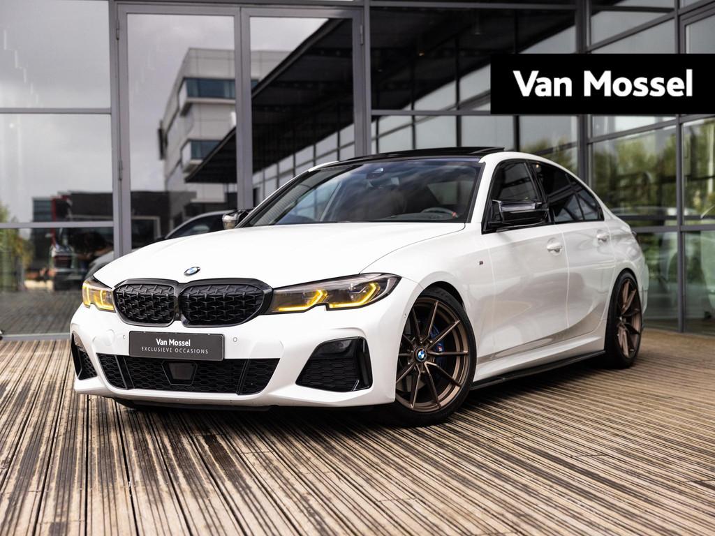BMW 3-serie M340i xDrive High Executive | 490 PK | VRSF DOWN, Auto's, 12 maanden, 1645 kg, Wit, Bedrijf