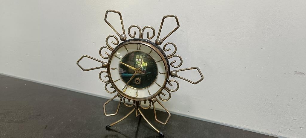 vintage klok jaren '50, Ophalen of Verzenden