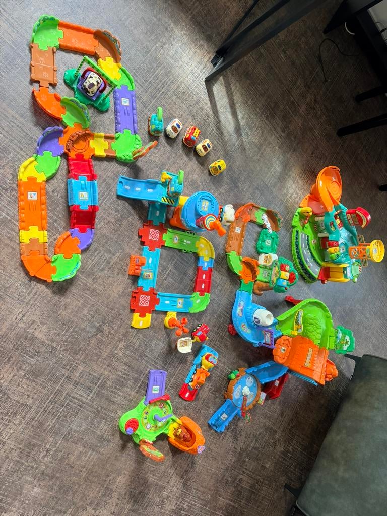 Grote collectie Vtech baan, Ophalen, Zo goed als nieuw, 2 tot 4 jaar