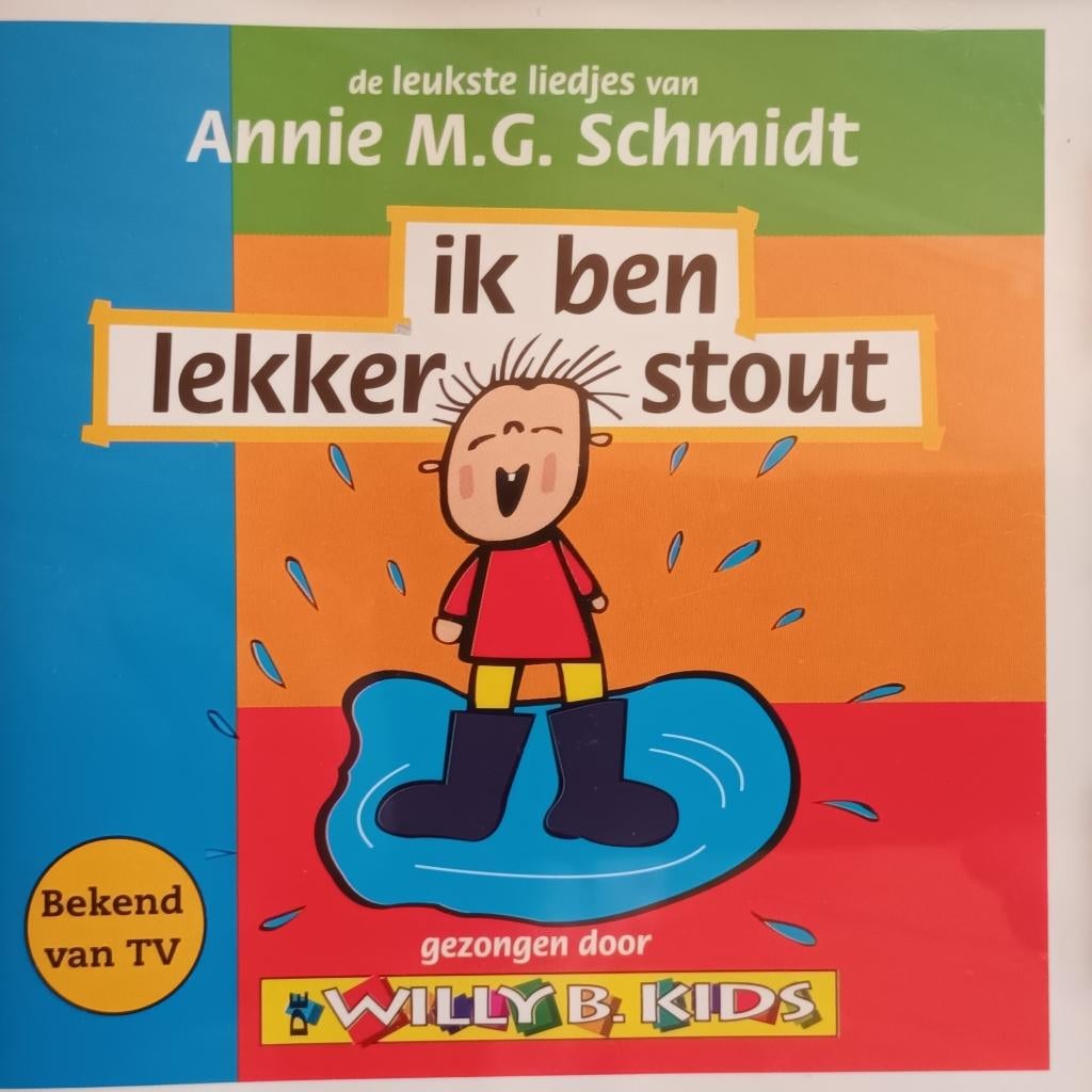 ANNIE M.G. SCHMIDT - IK BEN LEKKER STOUT (2 X CD), Cd's en Dvd's, Cd's | Kinderen en Jeugd, Zo goed als nieuw, Tot 2 jaar, 3 tot 5 jaar