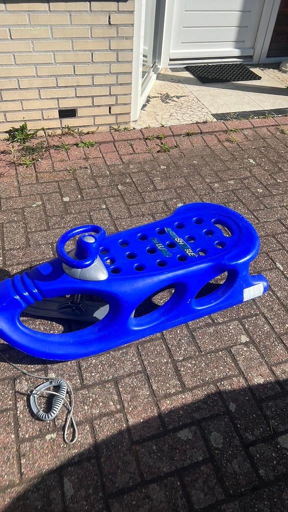 Slee met stuur, Kinderen en Baby's, Speelgoed | Buiten | Sleeën, Ophalen, Gebruikt
