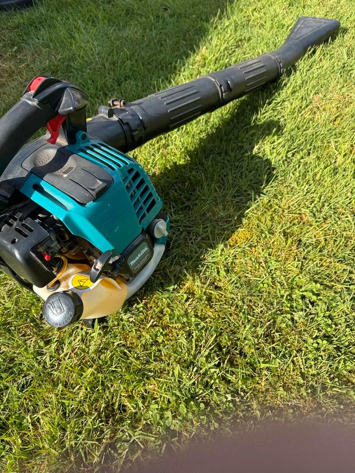 Makita BHX2501 Benzine Bladblazer - Krachtig en Betrouwbaar, Tuin en Terras, Bladblazers, Gebruikt, Handgedragen, Benzine, Ophalen of Verzenden