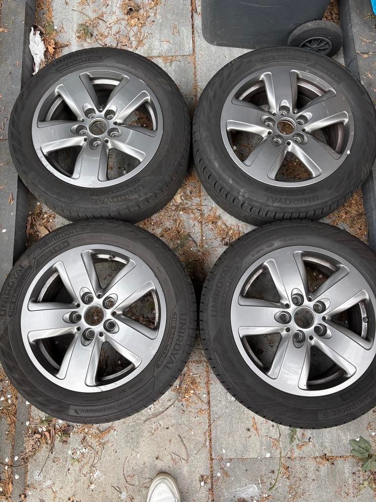 Bmw f40 f44 517 velgen met banden bijna nieuw, Ophalen of Verzenden, Gebruikt