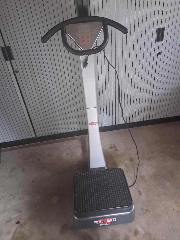 Zo goed als nieuw Power Max trilapparaat, Sport en Fitness, Fitnessapparatuur, Zo goed als nieuw, Trilplaat, Ophalen