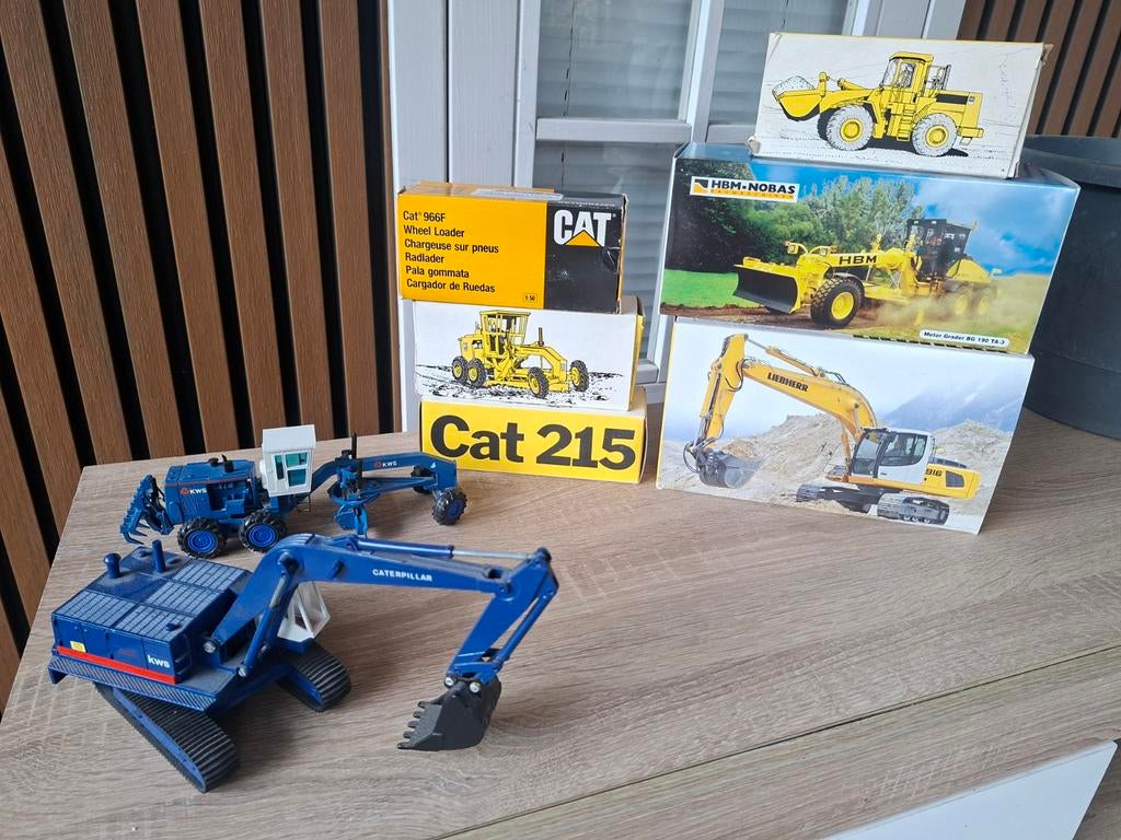 KWS Grondverzet Modellen - NZG, CAT, LIEBHERR, HBM-NOBAS, Hobby en Vrije tijd, Ophalen of Verzenden, Groter dan 1:32, Overige merken