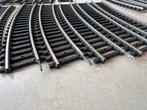 Piko rails - oud model Gebogen  rails voor modeltreinen, Gebruikt, Gelijkstroom, Rails, Piko