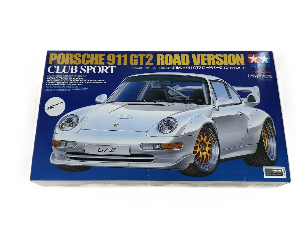 Tamiya 1/24 Porsche GT2 Street Version 24247, Hobby en Vrije tijd, Modelbouw | Auto's en Voertuigen, Auto, Groter dan 1:32, Nieuw