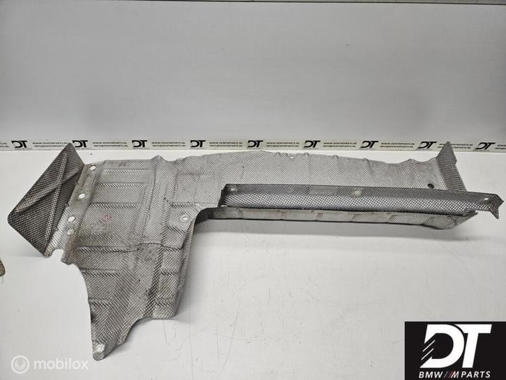 Hitteschild einddemper BMW E46 M3 S54 51482494848, Auto-onderdelen, Uitlaatsystemen, BMW, Gebruikt, Ophalen of Verzenden