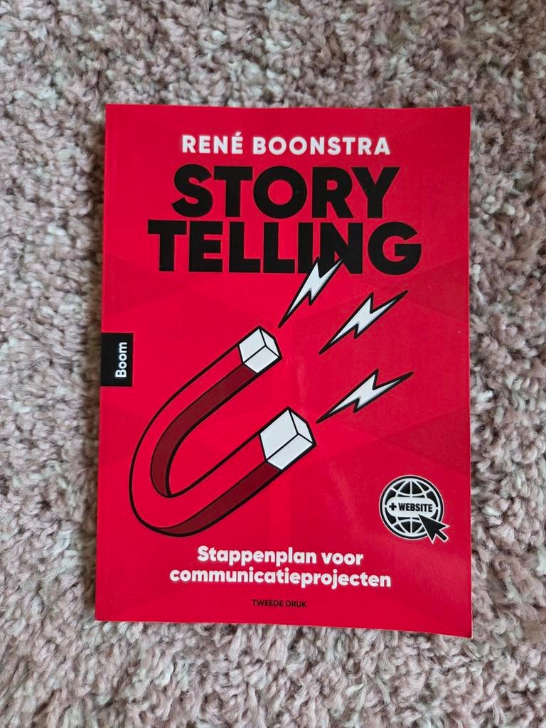 Story telling - studieboek - rene boonstra, Ophalen of Verzenden, Nieuw, Management