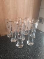 Hertog Jan Weizener bierglazen met gouden randje (0,3l), Ophalen of Verzenden, Gebruikt, Bierglas