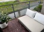Lounge bankje met kussen, Ophalen of Verzenden, Gebruikt, Hout