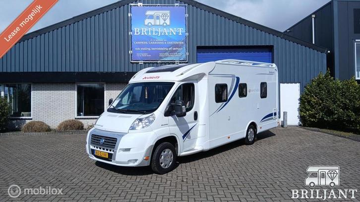 Dethleffs T 6501 B.. 2008 Fransbed., Caravans en Kamperen, Campers, Bedrijf, tot en met 4, Half-integraal, Dethleffs, Diesel, Handgeschakeld
