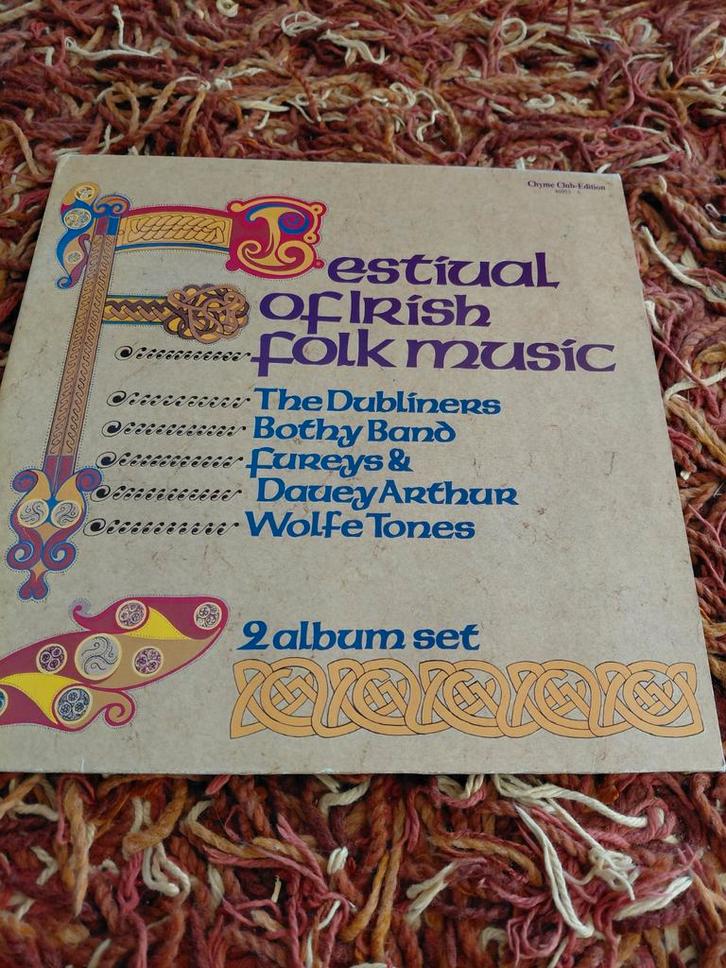 Enkel en 2lp irish folk, Cd's en Dvd's, Vinyl | Pop, Gebruikt, 1960 tot 1980, 12 inch, Ophalen of Verzenden