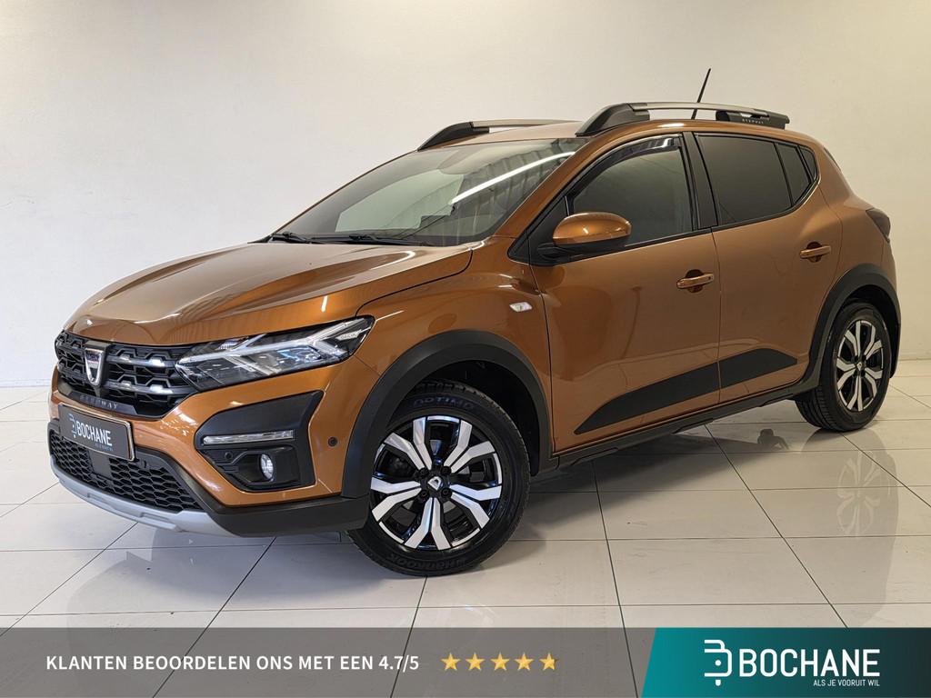 Dacia Sandero Stepway 1.0 TCe 100 Bi-Fuel Comfort | Apple Ca, Auto's, Voorwielaandrijving, Overige kleuren, Met garantie (alle)