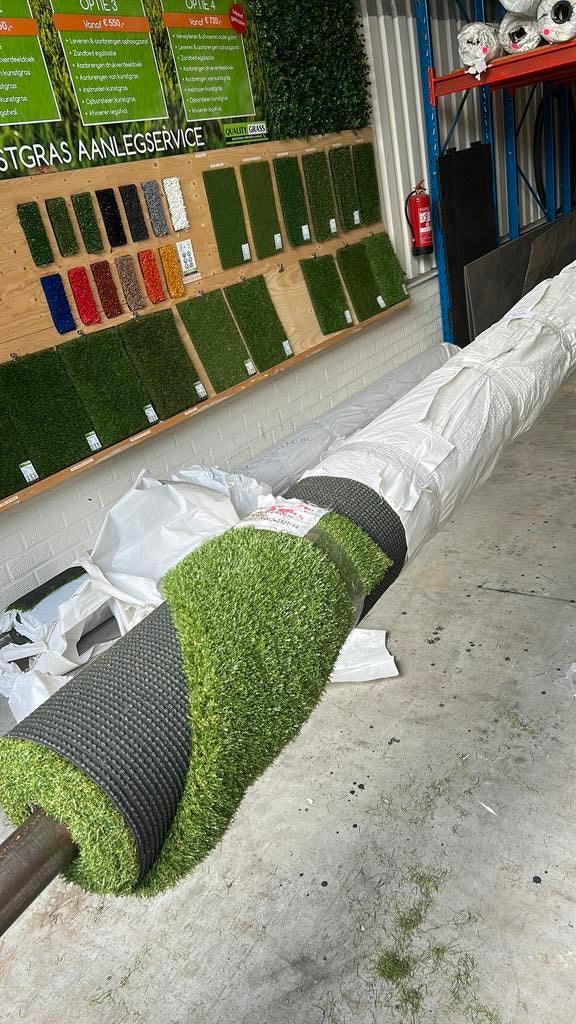 Kunstgras 5,40x4 30mm, Tuin en Terras, Gras en Kunstgras, Ophalen, Nieuw, 20 m² of meer, Kunstgras
