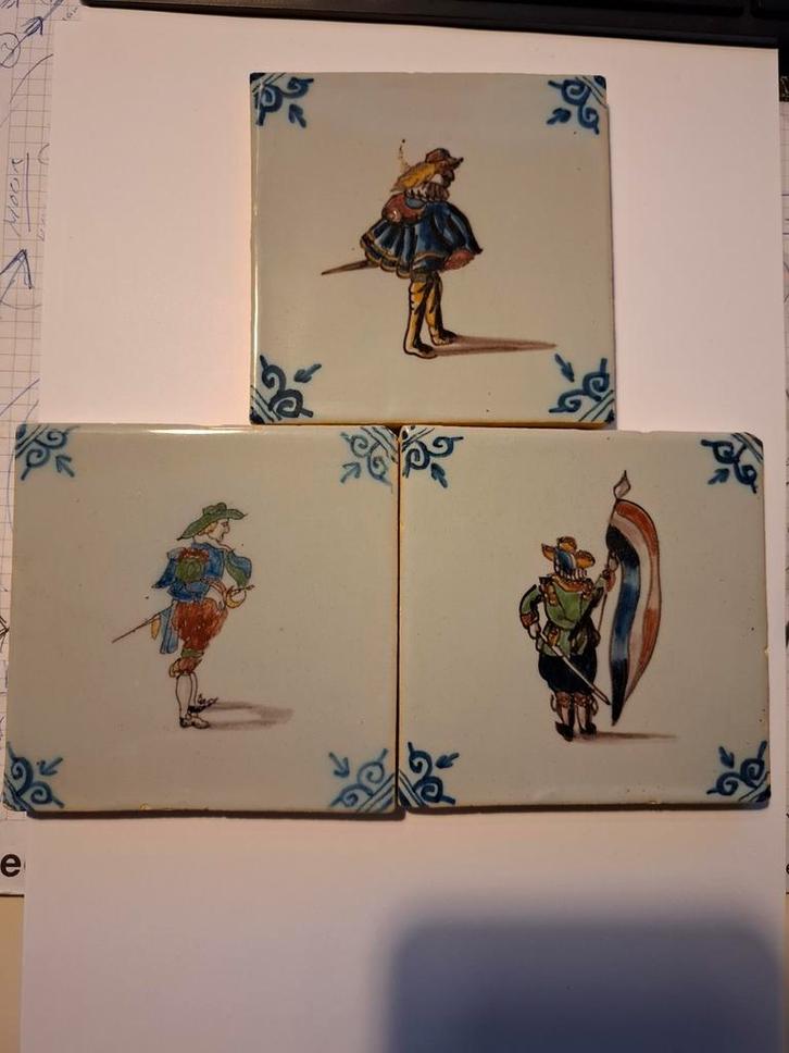 Oud Hollandse Tegels 10x10, Antiek en Kunst, Antiek | Wandborden en Tegels, Ophalen of Verzenden