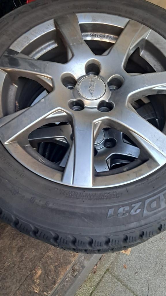 Set wintervelgen opel astra, Auto diversen, Wieldoppen, Ophalen, Zo goed als nieuw